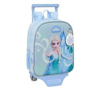 Frozen Kindergartenrucksack mit Saftawagen, ideal für Kinder verschiedener Altersgruppen, bequem und vielseitig, Qualität und Widerstandsfähigkeit, 22 x 10 x 27 cm