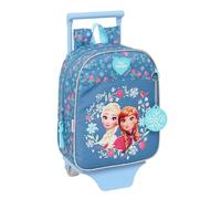 Frozen Kindergartenrucksack mit Saftawagen, ideal für Kinder verschiedener Altersgruppen, bequem und vielseitig, Qualität und Widerstandsfähigkeit, 22 x 10 x 27 cm