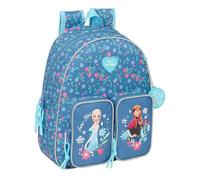 Frozen Kinderrucksack, ideal für Kinder verschiedener Altersgruppen, bequem und vielseitig, Qualität und Widerstandsfähigkeit, 28 x 10 x 34 cm
