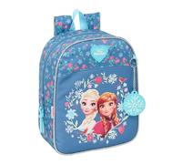 FROZEN Kinderrucksack, Kinderrucksack, Schulrucksack, anpassbar an den Kinderwagen, ideal für Kindergärten, bequem und vielseitig, Qualität und Widerstandsfähigkeit, 22 x 10 x 27 cm