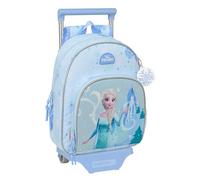 Frozen Kinderrucksack mit Trolley SAFTA 705, ideal für Kinder verschiedener Altersgruppen, bequem und vielseitig, Qualität und Widerstandsfähigkeit, 28 x 10 x 34 cm