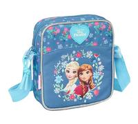 Frozen Kleine Umhängetasche für Kinder, ideal für Kinder von 5 bis 14 Jahren, bequem und vielseitig, Qualität und Widerstandsfähigkeit, 16 x 4 x 18 cm