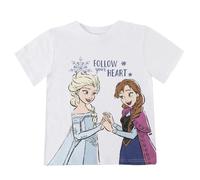 Frozen Kurzarm-T-Shirt für Mädchen und Jungen - Atmungsaktives, Weiches und Bequemes Disney-Kinder-T-Shirt, Sommerkleidung, Alltag und Ausflüge