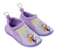 Frozen Mädchen Hausschuhe Schwimmschuhe Aqua Schuhe rutschfeste ideal für Schule Kita (Lila, EU Schuhgrößensystem, Grundschulkind, Damen, Numerisch, M, 34)