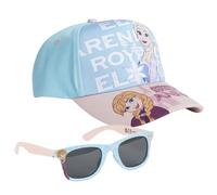 Frozen Mütze mit Sonnenbrille Set - Disney Frozen Kappe und Brille für Kinder