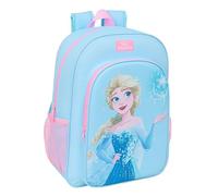 Frozen Schulrucksack für Kinder, Kinderrucksack, anpassbar an Kinderwagen, ideal für Kinder im Schulalter, bequem und vielseitig, Qualität und Widerstandsfähigkeit, 33 x 14 x 42 cm