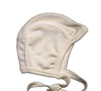 Frühchen Häubchen Wolle Seide Größe 26/32