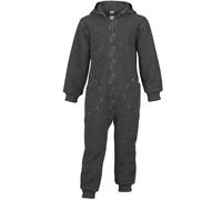 ENGEL Wollfleece-Kapuzenoverall SNUGGLY WINTER in lavagrau, Gr. 74/80, junge,maedchen