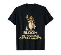 Frühling Equinox Eostre Hexe Männer Frauen Ostern Mond Ostara T-Shirt