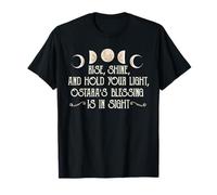 Frühling Equinox Ostara Hexe Männer Frauen Ostern Mond Eostre T-Shirt