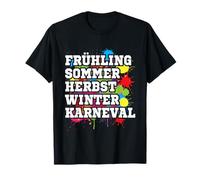 Frühling Sommer Herbst Winter Karneval Fasching 2020 Kostüm T-Shirt