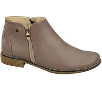 Frühlingsstiefel für Damenschuhe, Naturleder, Cappuccino Dark 872 ElitaBut 37