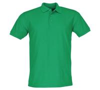 Fruit of the Loom 65/35 Polo | Pflegeleichtes Poloshirt aus 65% Polyester (recycelt) & 35% Baumwolle - Klassische Dreiknopfleiste - Waschbar bis 60 °C | Farbe: Kelly Green, Größe: XL
