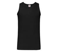Fruit of the Loom Athletic Tank Top für Männer (3XL) (Schwarz)