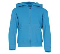 Fruit of the Loom Classic Hooded Sweat Jacket Kids Unisex Kinder Kapuzen Sweat-Jacke, Farbe:azurblau, Größe:152