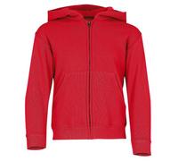 Fruit of the Loom Classic Hooded Sweat Jacket Kids Unisex Kinder Kapuzen Sweat-Jacke, Farbe:rot, Größe:128