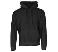 Fruit of the Loom Hooded Sweatjacke Classic Schwarz Größe S