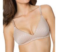 Fruit of the Loom Damen Lightly Lined Wire-Free Bra BH, Sand, 85AA/A