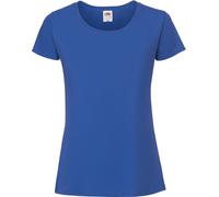 Fruit of the Loom Damen Ringspun Premium T T-Shirt 61-424-0 royal blue S