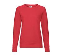 Fruit of the Loom Damen Sweatshirt Lightweight Raglan Sweat Lady-Fit