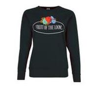 Fruit of the Loom Fruit of the Loom leichtes Damen Sweatshirt mit großem Vintage-Logo graumeliert 2XL