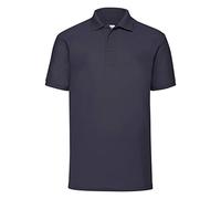 Fruit Of The Loom Herren 65/35 Polohemd Kurzärmelig Polohemden - Dunkel Marineblau, Medium