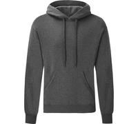 Fruit of the Loom Herren Classic Hooded Sweat Hoodie 62-208-0 dark heather grey M