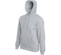 Fruit of the Loom Herren Classic Hooded Sweat Hoodie 62-208-0 heather grey 4XL