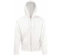 Fruit of the Loom Herren Classic Hooded Sweatjacke 62-062-0 white S