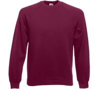 Fruit of the Loom Herren Classic Raglan Sweat Sweatshirt 62-216-0 burgundy XL