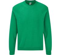 Fruit of the Loom Herren Classic Raglan Sweat Sweatshirt 62-216-0 heather green M
