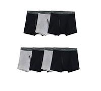 Fruit of the Loom Herren Coolzone Boxer Briefs, Moisture Wicking & Breathable, Assorted Color Multipacks Retroshorts, Kurzes Bein, 7er-Pack, Schwarz/Grau, Small