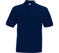 Fruit of the loom Herren Heavyweight 65: 35 Polo Poloshirt, Blau (Navy 200), X-Large