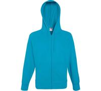 Fruit of the Loom Herren Lightweight Hooded Sweat Jacket Sweatjacke 62-144-0 azure blue XXL