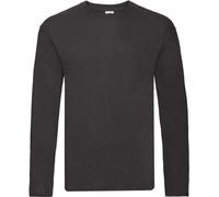 Fruit of the Loom Herren Original langarm T T-Shirt 61-428-0 black L