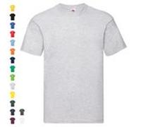 Fruit of the Loom Herren Original T. T-Shirt (5er Pack), Farbe:deep Navy, Größe:L