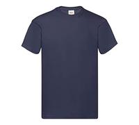 Fruit of the Loom T-Shirt Original – 5er Pack – deep navy – Größe 3XL