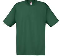 Fruit of the Loom Herren Original T T-Shirt 61-082-0 bottle green XXL