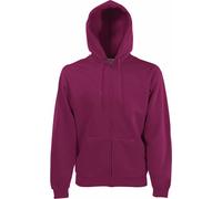 Fruit of the Loom Herren Premium Hooded Sweatjacke 62-034-0 burgundy M