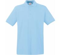 Fruit of the Loom Herren Premium Polo 63-218-0 sky blue M