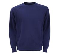 Fruit Of The Loom Herren Raglan-Ärmel Belcoro® Sweatshirt (Deep Navy) XL