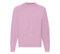 Fruit Of The Loom Herren Raglan-Ärmel Belcoro® Sweatshirt (Hellrosa) S