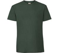 Fruit of the Loom Herren Ringspun Premium T T-Shirt 61-422-0 bottle green 3XL