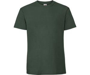 Fruit of the Loom Herren Ringspun Premium T T-Shirt 61-422-0 bottle green 3XL