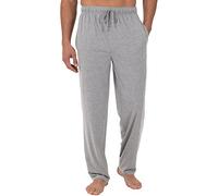 Fruit of the Loom Herren Men's Extended Sizes Jersey Knit Sleep Pajama Lounge Pant (1 & 2 Pyjamaunterteil, Hellgrau meliert (1er-Pack), Klein