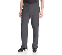 Fruit of the Loom Herren-Sweathose aus weichem Fleece mit offener Unterseite, Dunkelgrau meliert, Groß