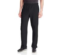 Fruit of the Loom Herren-Sweathose aus weichem Fleece mit offener Unterseite, Schwarz, X-Groß