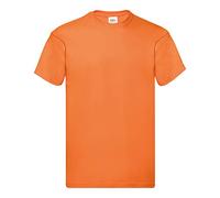 Fruit of the Loom Herren-T-Shirt Original T 61-082-0 Orange XXL