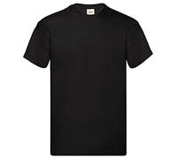 Fruit of the Loom Herren T-Shirt Original T M L XL XXL 3XL 4XL 5XL auch Farbsets 61-082-0 Black 3XL