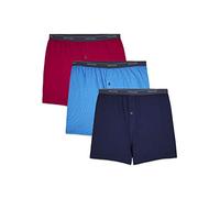 Fruit of the Loom Herren Ft-3p72xbm-mul-4xb, Big Man - Strick-Boxershorts - 3er-Pack, 4X-Large